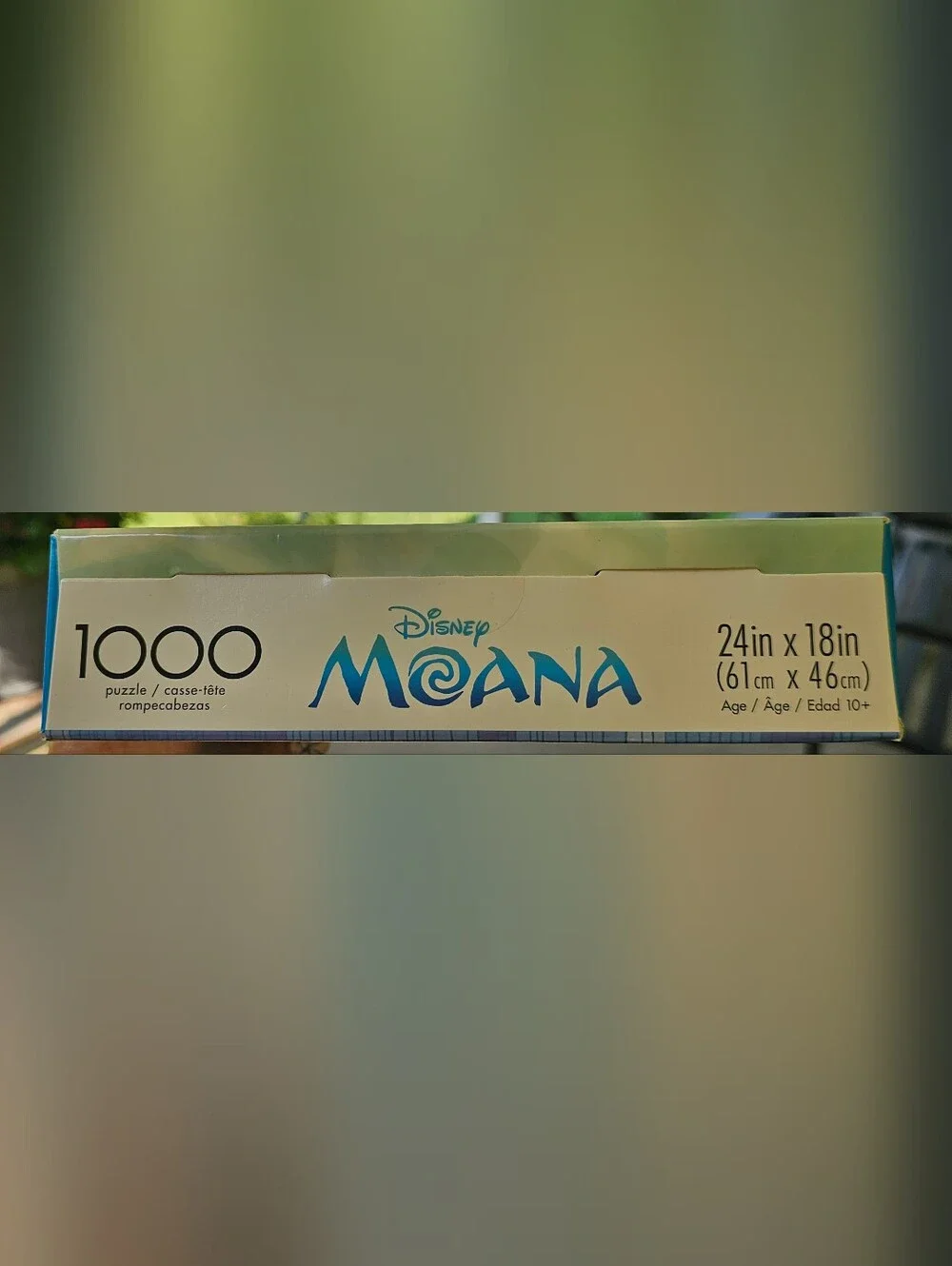 Disney Moana 1000-Piece Puzzle - Blue, Green, Brown, Yellow